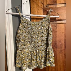 SO Floral Halter Top